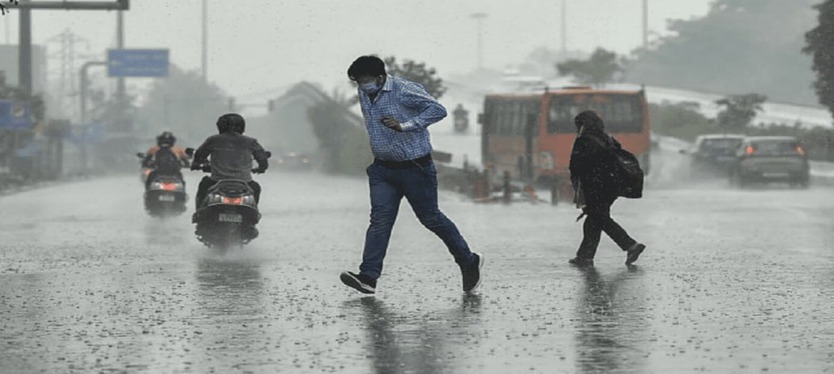 Weather Update : झमाझम बारिश दिल्लीवालों उमस से मिली राहत