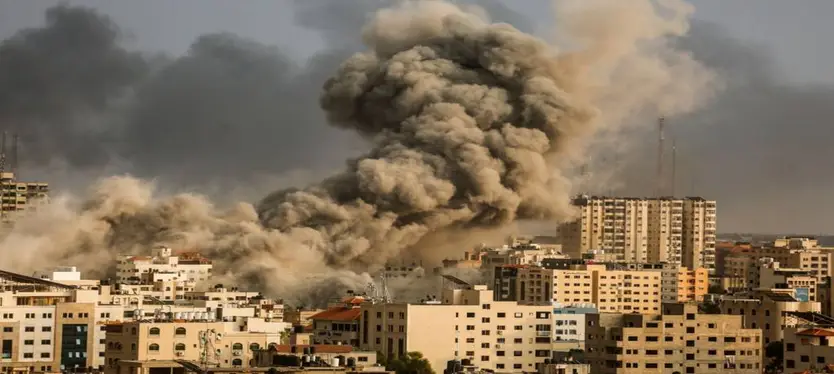 Israel is raining on Hamas in the form of Kaal