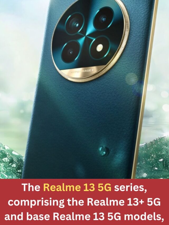 5G New REALME 13 SERIES