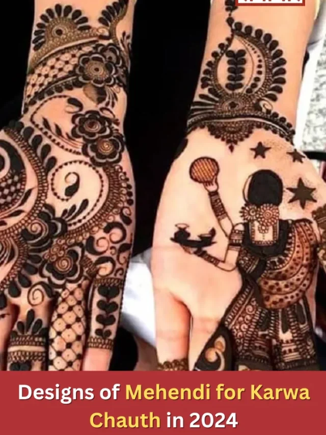 Designs of Mehendi for Karwa Chauth in 2024