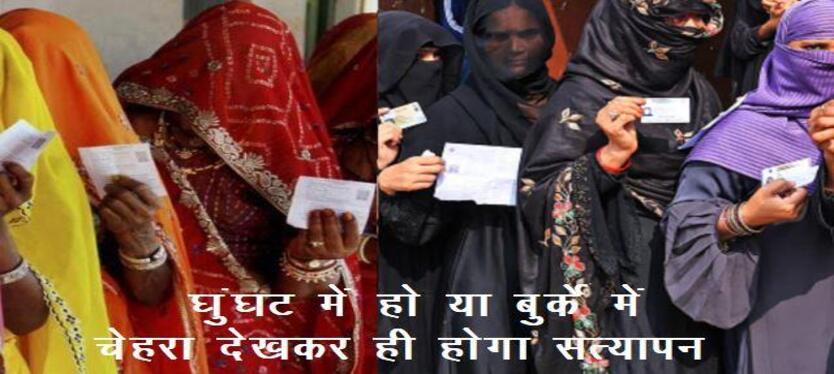 rajasthan-state-election-commission-order-veil-ghunghat-and-burqa-must-lift-for-votes