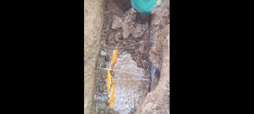 पाइपलाइन क्षतिग्रस्त के बाद थिंक गैस ने तेजी से बहाल की सिटी गैस सप्लाई