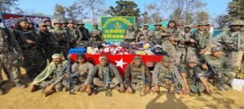 अबूझमाड़ : भारी मात्रा में हथियार जब्त, डायरी से खुलेंगे नापाक साजिश के राज