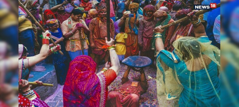 Holi : बरसाना की लठ्ठमार होली में बरसेंगे रंग और लाठियां