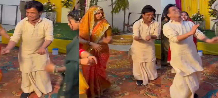 rajpal-yadav-dance-in-niece-wedding