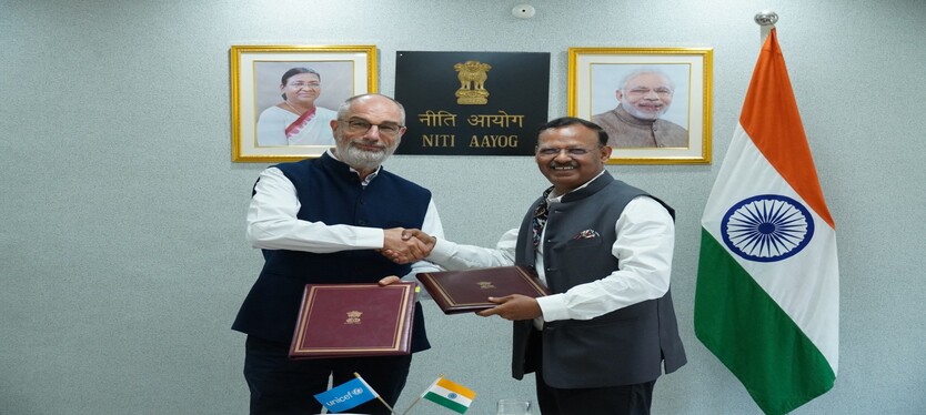 आकांक्षी जिलों में पोषण सुधार के लिए NITI Aayog-UNICEF का समझौता