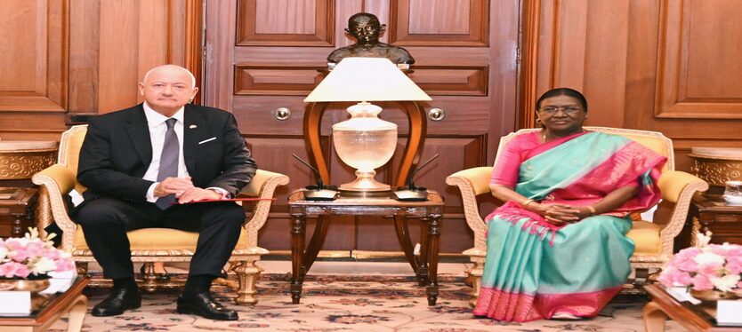 Austria-Chancellor- Murmu-meeting