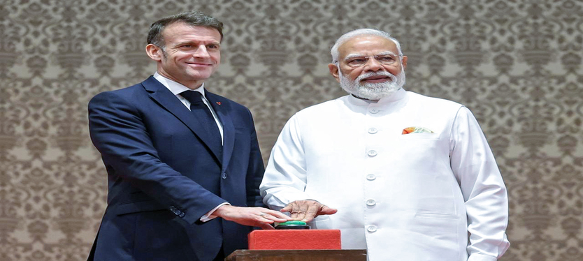 Modi-Macron-phone-call
