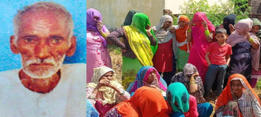 Mathura : बारिश में फसल हुई बर्बाद,किसान की हार्ट अटैक से मौत