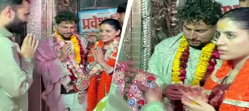 kuldeep-yadav-vrindavan-visit-