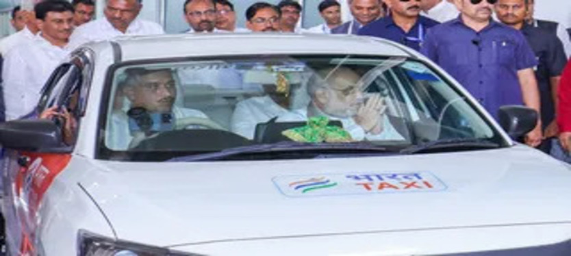 Bharat taxi seva shuru