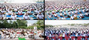 190 से अधिक देशों में मनाया जा रहा अंतरराष्ट्रीय योग दिवस