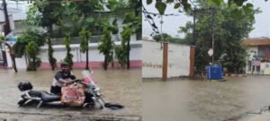 UP : कई जिलों में झमाझम बारिश, राजधानी की सड़कें पानी से लबालब