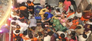 औघड़नाथ मंदिर में 75 हजार ने किया जलाभिषेक