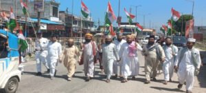 अमरिया में मस्जिद के इमामों ने निकाली तिरंगा यात्रा,गूंजे देशभक्ति के नारे