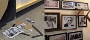 ढाका यूनिवर्सिटी में जिन्ना की तस्वीर लगाने पर बवाल , छात्रों ने फाड़ी तस्वीरें