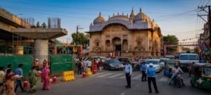 ग्वालियर में जन्माष्टमी पर गोपाल मंदिर पहुंचना चुनौती