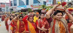 चंपावत में मां नंदा सुनंदा महोत्सव शुरू, कलश यात्रा के साथ महोत्सव का हुआ श्रीगणेश