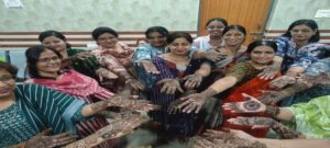 मेहंदी प्रतियोगिता में फाविहा ने मारी बाजी