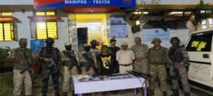 मणिपुर में KNF- MC का सदस्य गिरफ्तार, विदेशी हथियार, मादक पदार्थ बरामद