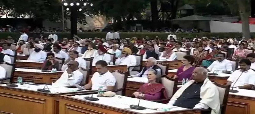 kharge-mock-sansad