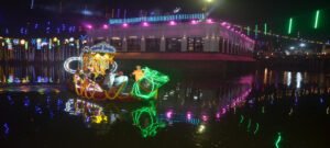 रघुवर उतरे सरयू पार, अचल सरोवर पर गूंजी जय-जयकार
