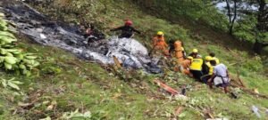 उत्तराखंड के जोशीमठ में हेलीकॉप्टर क्रैश, चार लोगों की मौत